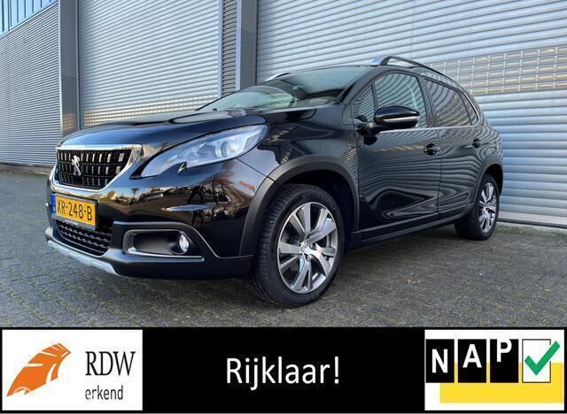 Zwart Gebruikt 2019 Peugeot 2008 Allure SUV | € 14.995 (Eerlijke prijs) - Afbeelding 1/4