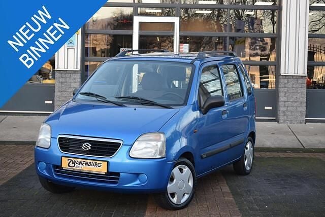 Blauw Occasion 2001 Suzuki Wagon R GL MPV | € 1.499 (Goede deal) - Afbeelding 1/4