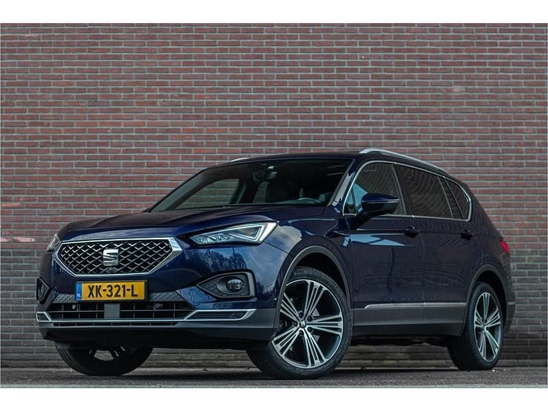 Blauw (metallic) Occasion 2019 Seat Tarraco 4Drive SUV | € 28.950 (Eerlijke prijs) - Afbeelding 1/3