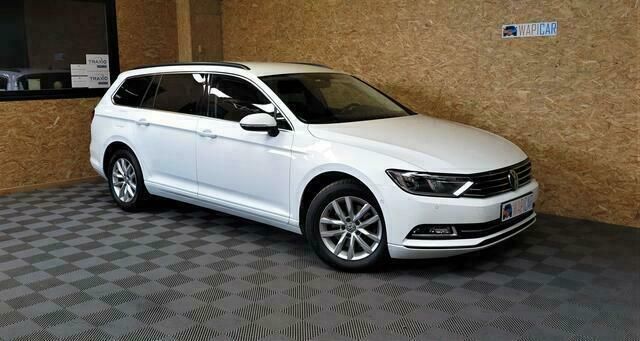 Wit Gebruikt 2017 VW Passat Highline Stationwagen | € 19.790 (Goede deal) - Afbeelding 1/4
