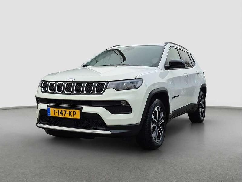 Wit Occasion 2023 Jeep Compass Limited SUV | € 23.890 (Goede deal) - Afbeelding 1/4