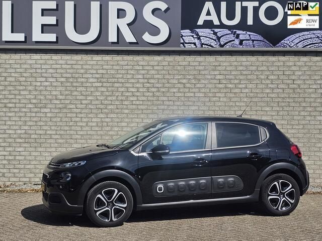 Zwart Gebruikt 2020 Citroën C3 Feel Hatchback | € 13.950 (Eerlijke prijs) - Afbeelding 1/4