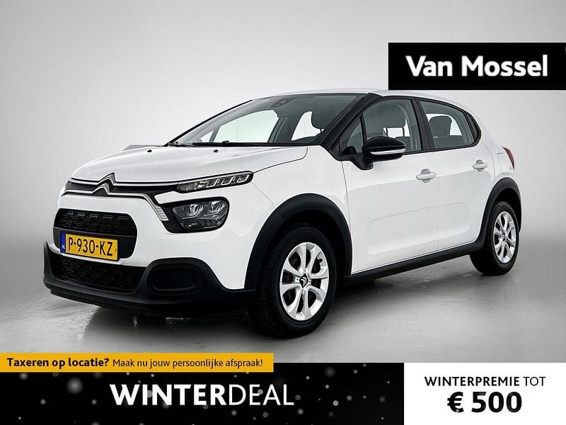 Wit Occasion 2022 Citroën C3 Live Hatchback | € 10.440 (Goede deal) - Afbeelding 1/4