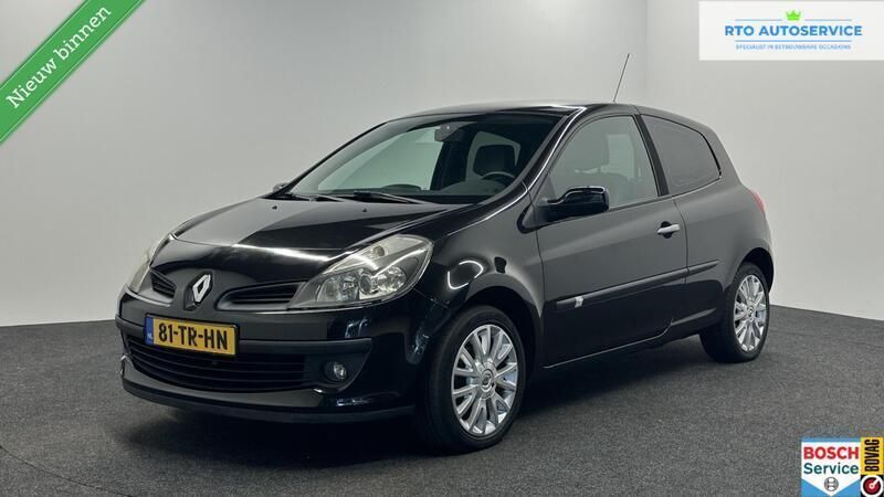 Zwart Gebruikt 2007 Renault Clio II Dynamique Hatchback | € 3.750 (Duur) - Afbeelding 1/2