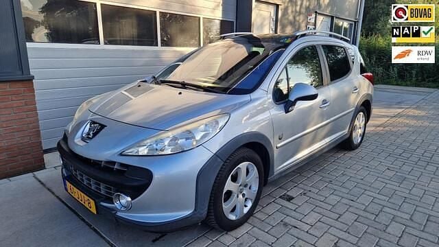 Grijs Gebruikt 2009 Peugeot 207 Outdoor Outdoor Stationwagen | € 1.750 (Super prijs) - Afbeelding 1/4