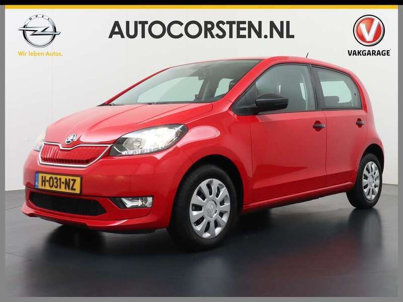 Rood Gebruikt 2020 Skoda Citigo-e IV Ambition Hatchback | € 10.245 (Goede deal) - Afbeelding 1/4