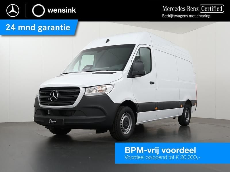 Wit Nieuw 2024 Mercedes Sprinter Van | € 51.850 (Eerlijke prijs) - Afbeelding 1/4