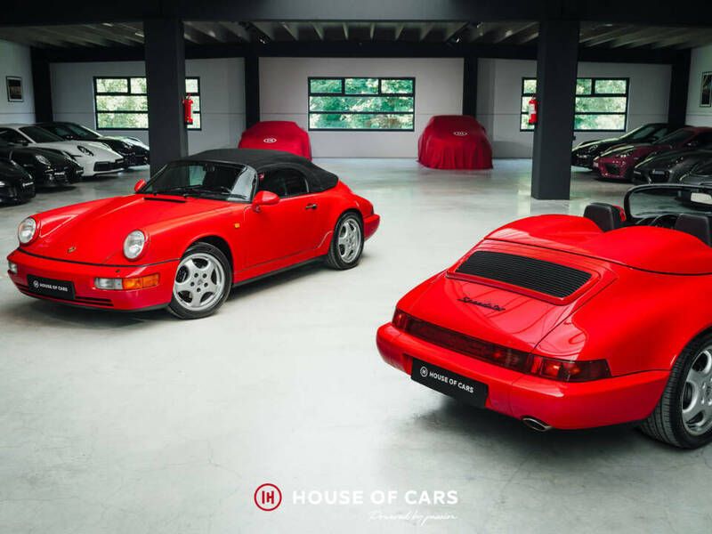 Rood Gebruikt 1993 Porsche 911 Cabriolet | € 209.900 - Afbeelding 1/4