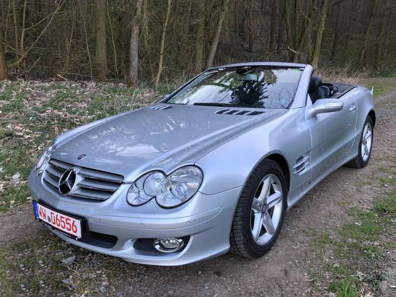 Zilver Gebruikt 2008 Mercedes SL350 Cabriolet | € 27.900 - Afbeelding 1/4