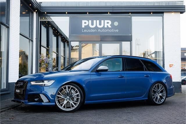 Blauw Occasion 2017 Audi RS6 Performance Stationwagen | € 69.995 (Duur) - Afbeelding 1/4