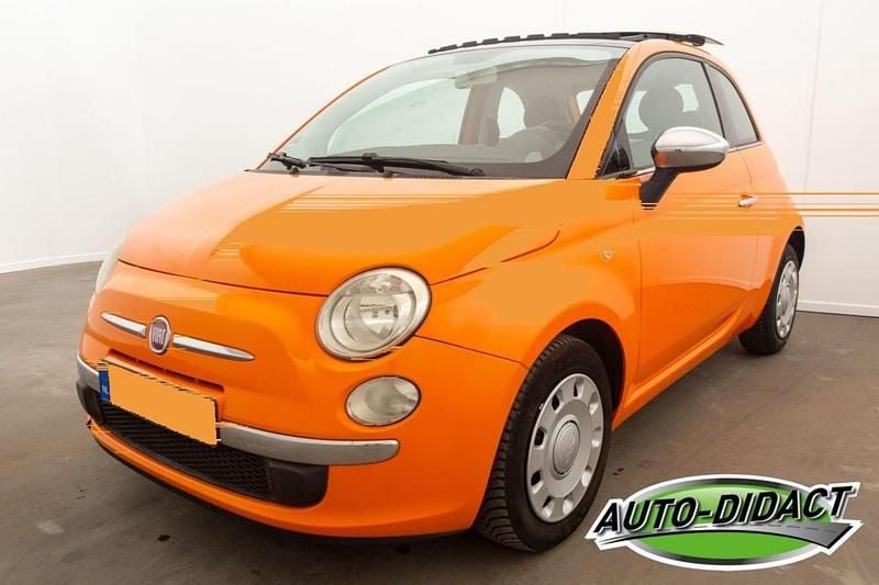 Oranje Gebruikt 2011 Fiat 500 Lounge Hatchback | € 2.400 - Afbeelding 1/4