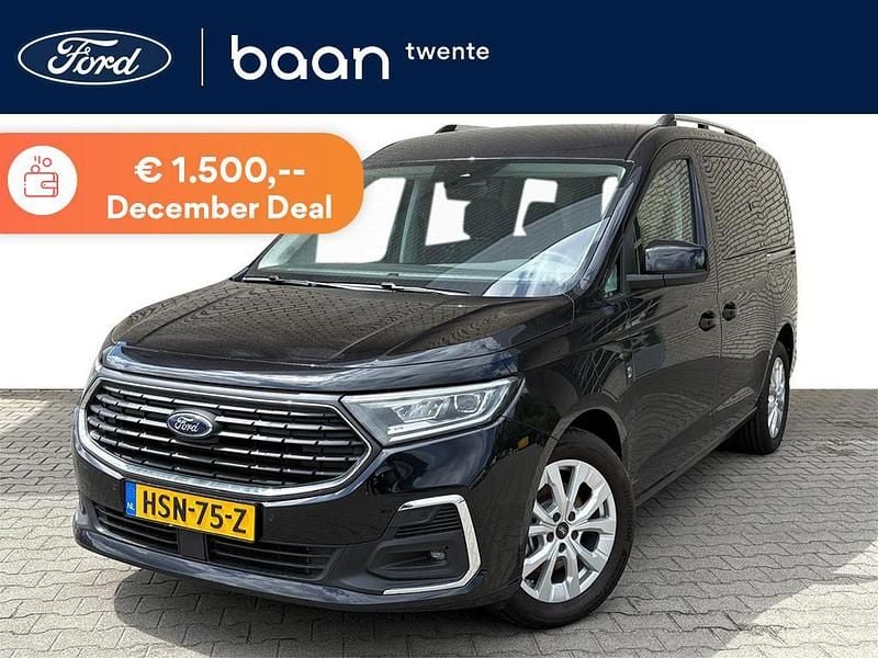 Zwart Nieuw 2025 Ford Tourneo Titanium MPV | € 45.350 (Goede deal) - Afbeelding 1/4