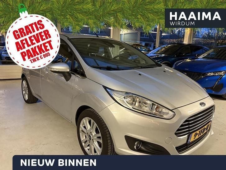 Wit Gebruikt 2014 Ford Fiesta Titanium Hatchback | € 6.945 (Eerlijke prijs) - Afbeelding 1/4