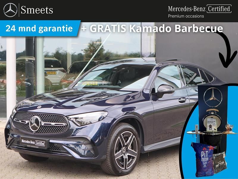 Blauw Gebruikt 2024 Mercedes GLC300 AMG line Coupé | € 70.900 (Eerlijke prijs) - Afbeelding 1/4