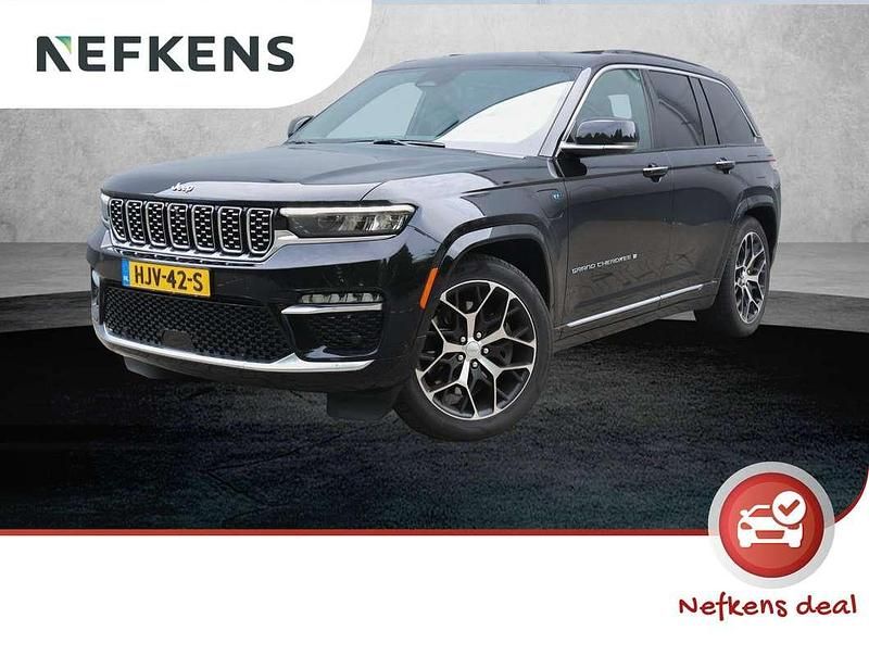Zwart Gebruikt 2025 Jeep Grand Cherokee Summit SUV | € 79.925 (Duur) - Afbeelding 1/3