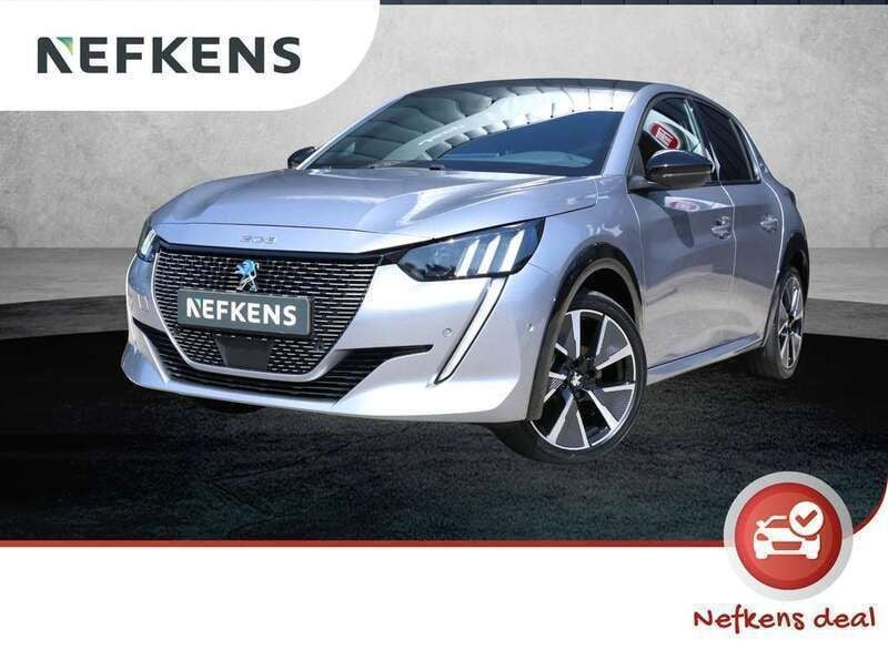 Grijs Gebruikt 2021 Peugeot e-208 GT Hatchback | € 18.725 (Eerlijke prijs) - Afbeelding 1/3