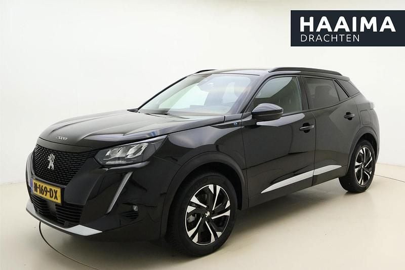 Wit Gebruikt 2020 Peugeot e-2008 Allure SUV | € 15.750 (Goede deal) - Afbeelding 1/4