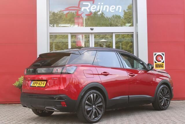 Rood Gebruikt 2021 Peugeot 3008 Business-Line SUV | € 29.995 (Iets duurder) - Afbeelding 1/1