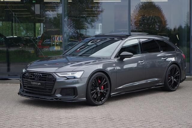 Grijs Gebruikt 2022 Audi A6 Competition Stationwagen | € 49.750 (Duur) - Afbeelding 1/4