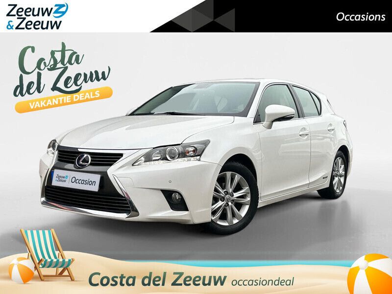 Wit Gebruikt 2017 Lexus CT200h Executive Line Hatchback | € 16.550 - Afbeelding 1/4