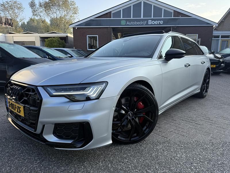 Grijs Gebruikt 2021 Audi A6 Competition Stationwagen | € 38.850 (Eerlijke prijs) - Afbeelding 1/4
