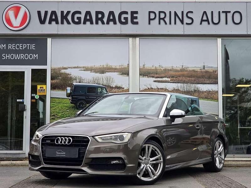 Grijs Gebruikt 2014 Audi A3 Cabriolet Ambition Cabriolet | € 18.499 (Eerlijke prijs) - Afbeelding 1/4
