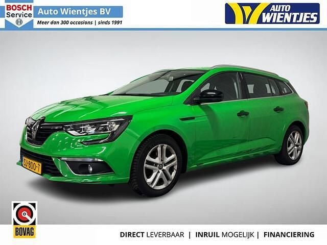 Occasion Renault Mégane GrandTour Zen 110 PK (80 kW) 2018 Groen Stationwagen