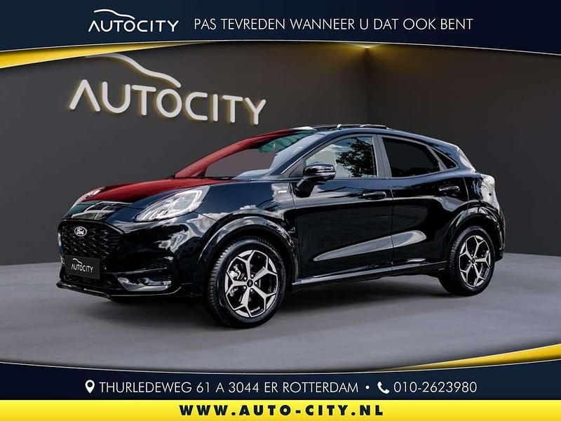 Zwart, metallic lak Gebruikt 2024 Ford Puma ST SUV | € 29.450 (Iets duurder) - Afbeelding 1/4