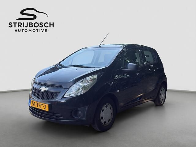 Zwart Gebruikt 2012 Chevrolet Spark LS Hatchback | € 1.240 (Iets duurder) - Afbeelding 1/4