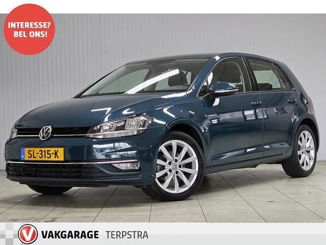 Occasion VW Golf VII Highline 111 PK (81 kW) 2018 Groen (metallic) Hatchback