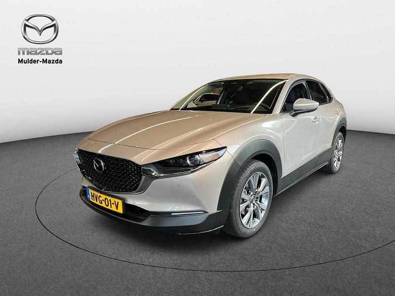 Grijs (metallic) Nieuw 2025 Mazda CX-30 Exclusive-Line SUV | € 37.995 (Eerlijke prijs) - Afbeelding 1/4