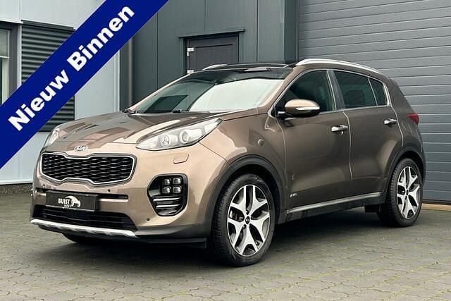 Bruin Gebruikt 2017 Kia Sportage GT-Line SUV | € 20.950 (Eerlijke prijs) - Afbeelding 1/4
