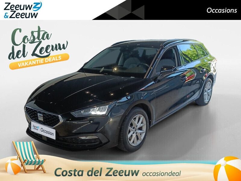 Zwart Gebruikt 2023 Seat Leon Business Stationwagen | € 24.995 (Eerlijke prijs) - Afbeelding 1/4