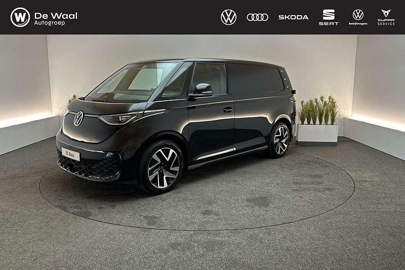 Zwart Nieuw 2025 VW ID. Buzz Edition Van | € 47.430 (Goede deal) - Afbeelding 1/4