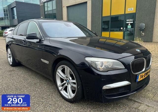 Zwart Gebruikt 2012 BMW 740 Executive Sedan | € 15.940 (Super prijs) - Afbeelding 1/4