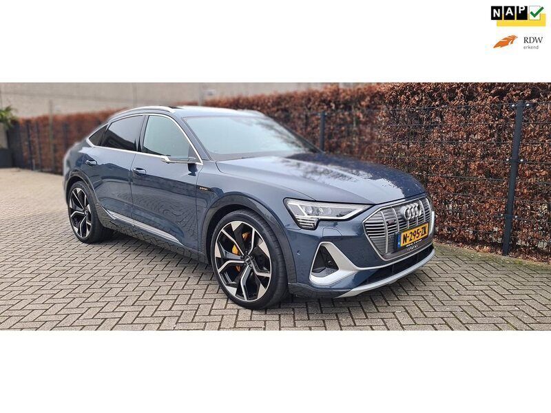 Blauw Gebruikt 2020 Audi e-tron Sportback SUV | € 48.950 - Afbeelding 1/4