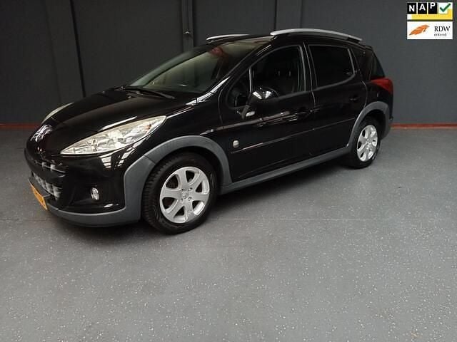 Zwart Gebruikt 2011 Peugeot 207 Outdoor Outdoor Stationwagen | € 3.950 (Eerlijke prijs) - Afbeelding 1/4