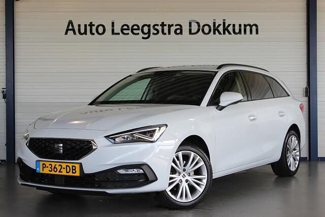 Wit Gebruikt 2021 Seat Leon Style Stationwagen | € 20.950 (Eerlijke prijs) - Afbeelding 1/4