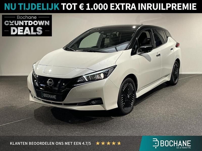 Wit Gebruikt 2022 Nissan Leaf N-Connecta Hatchback | € 18.745 (Eerlijke prijs) - Afbeelding 1/4