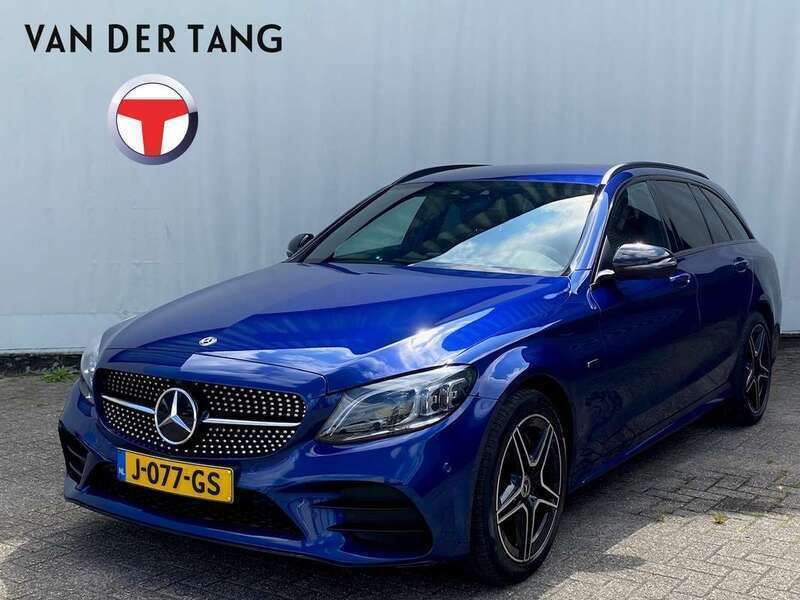Blauw, metallic lak Gebruikt 2020 Mercedes C300 Business Stationwagen | € 29.995 (Eerlijke prijs) - Afbeelding 1/4