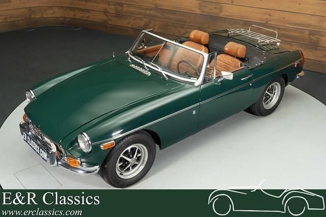 Groen Gebruikt 1974 MG B Cabriolet | € 24.950 - Afbeelding 1/4