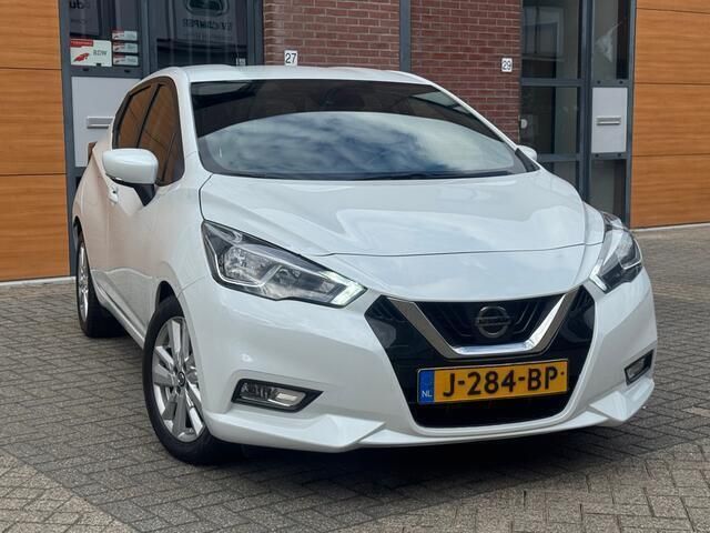 Wit Gebruikt 2020 Nissan Micra N-Connecta Hatchback | € 12.950 (Goede deal) - Afbeelding 1/4