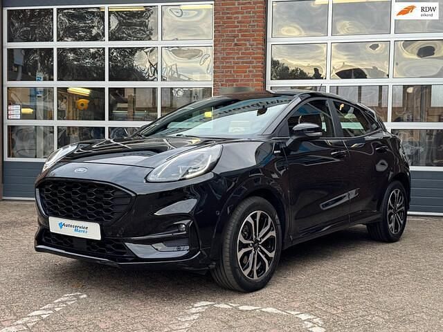 Zwart Gebruikt 2022 Ford Puma ST-Line SUV | € 21.500 (Iets duurder) - Afbeelding 1/4