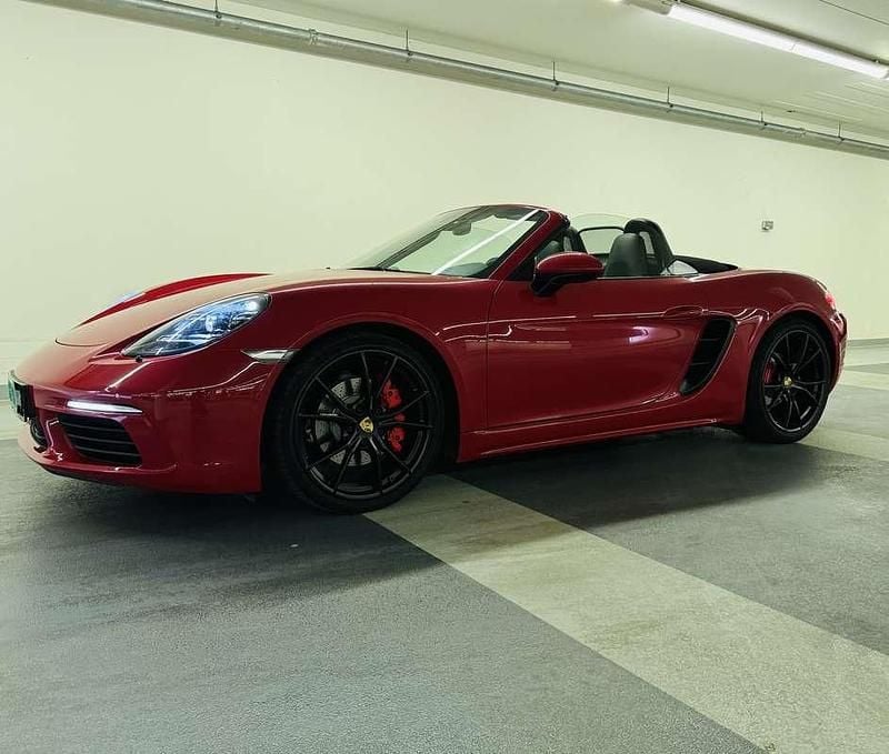 Occasion Porsche 718 349 PK (256 kW) 2017 Rood Cabriolet