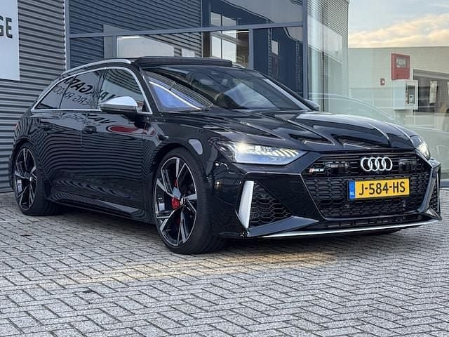 Occasion Audi RS6 S-Line 601 PK (442 kW) 2020 Zwart Stationwagen