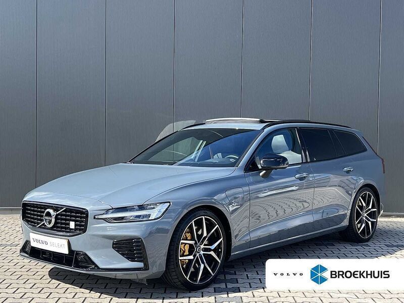 Grijs Gebruikt 2021 Volvo V60 Stationwagen | € 47.940 - Afbeelding 1/3