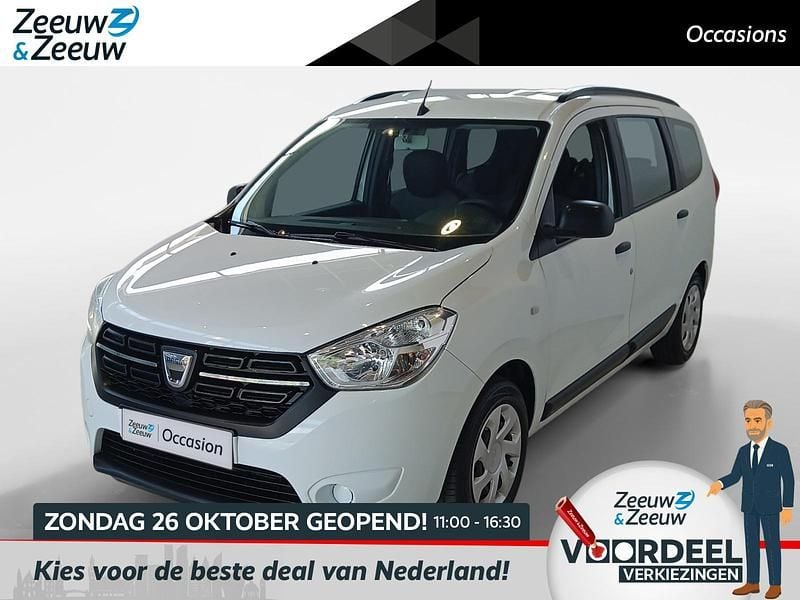 Wit Gebruikt 2022 Dacia Lodgy Essentiel MPV | € 15.395 (Eerlijke prijs) - Afbeelding 1/4