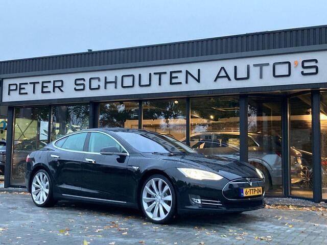 Zwart Gebruikt 2014 Tesla Model S Sedan | € 24.950 (Duur) - Afbeelding 1/4