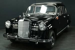 Zwartschwarz 040 Gebruikt 1956 Mercedes 180 Sedan | € 27.900 - Afbeelding 1/4