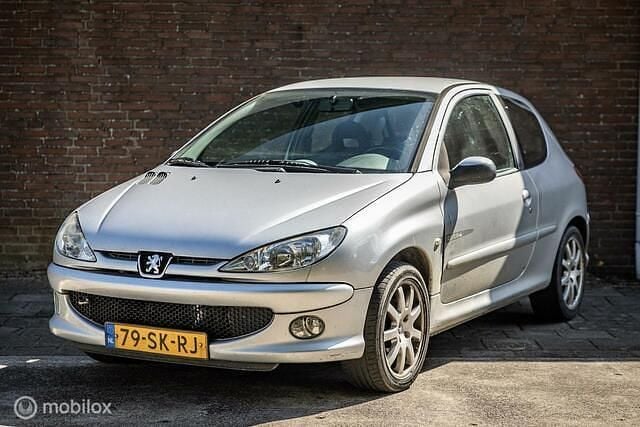 Grijs Gebruikt 2006 Peugeot 206 Quiksilver Hatchback | € 1.240 (Eerlijke prijs) - Afbeelding 1/4